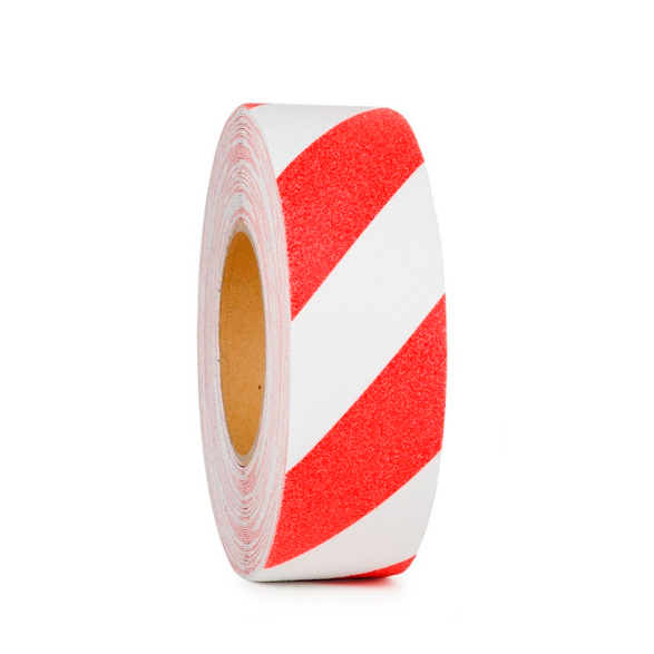Cinta Antideslizante Blanco/Rojo 48 mm x 18 mts